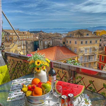 Corfu Panoramic View All The City Luaran gambar