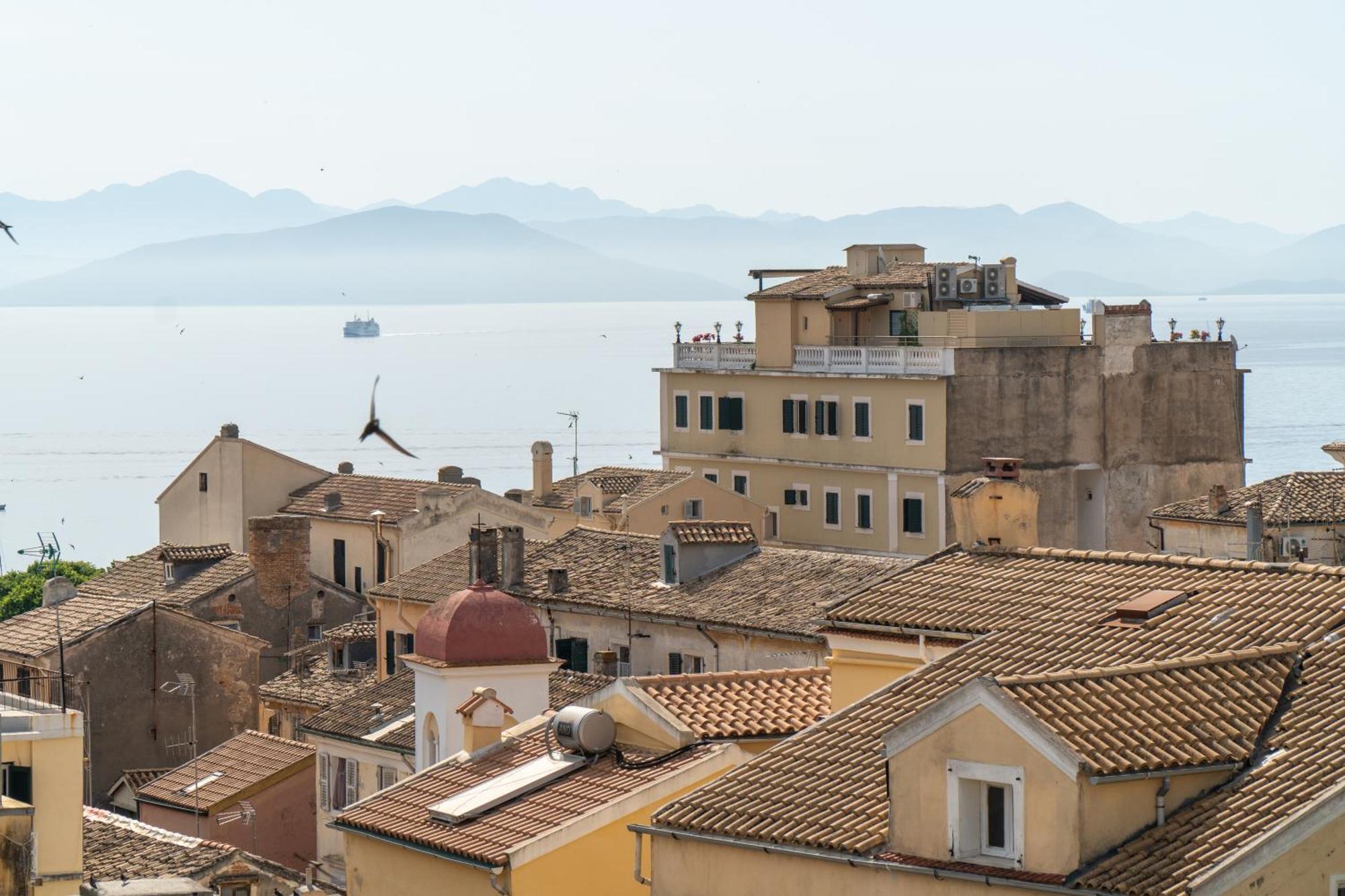 Corfu Panoramic View All The City Luaran gambar
