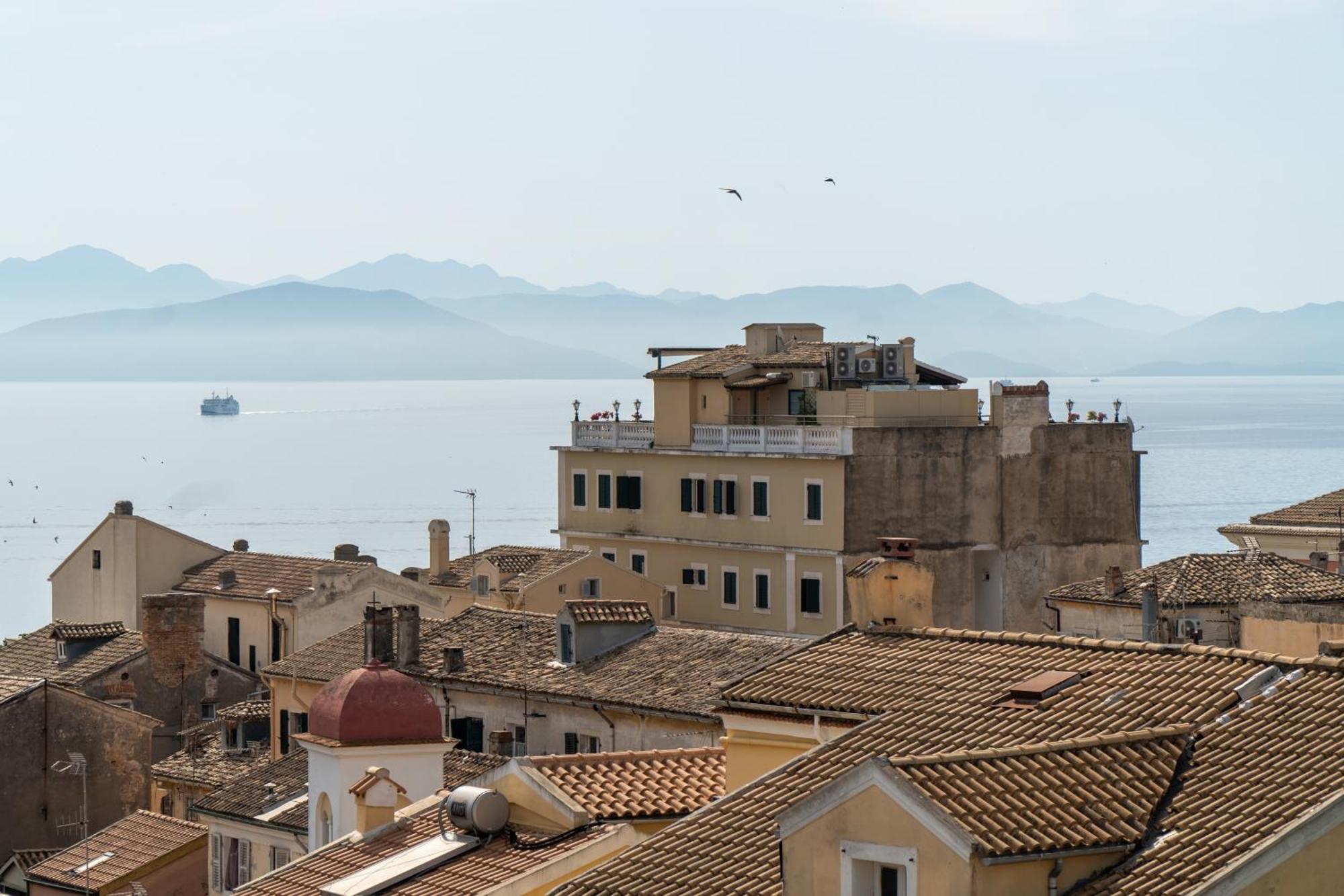 Corfu Panoramic View All The City Luaran gambar