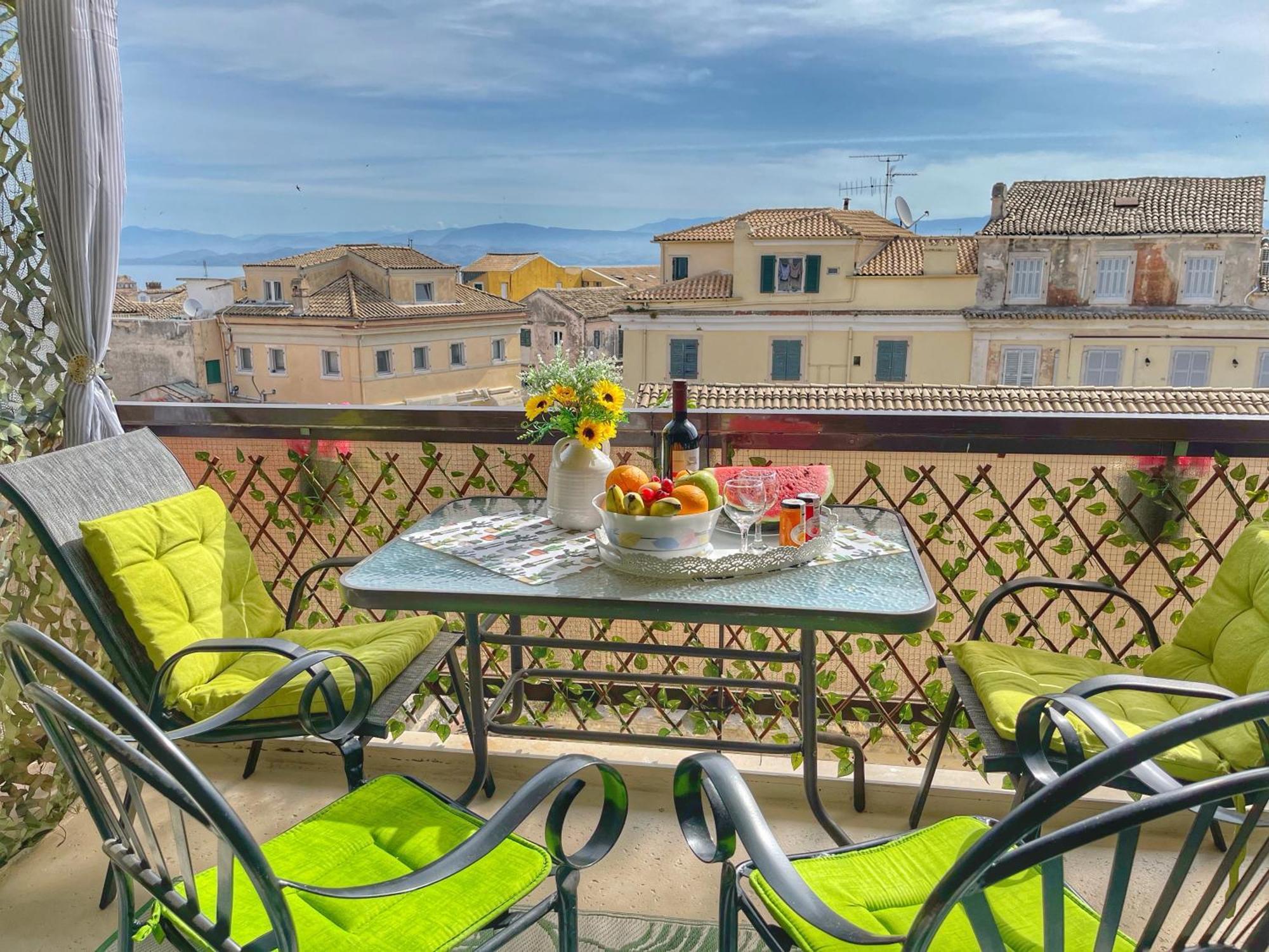 Corfu Panoramic View All The City Luaran gambar