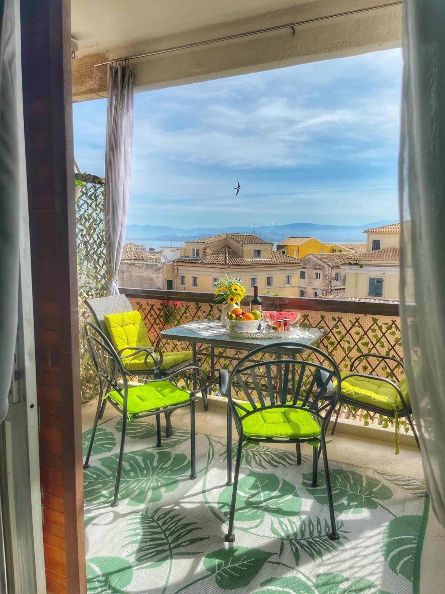 Corfu Panoramic View All The City Luaran gambar